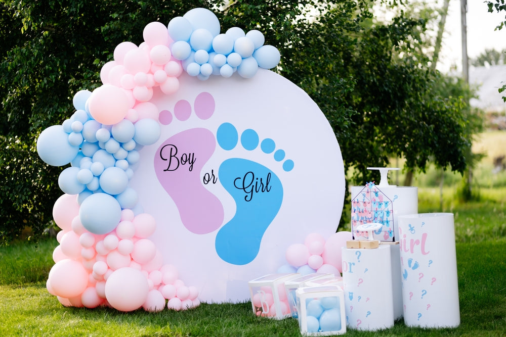 Baby on Board Gender Reveal Balloons